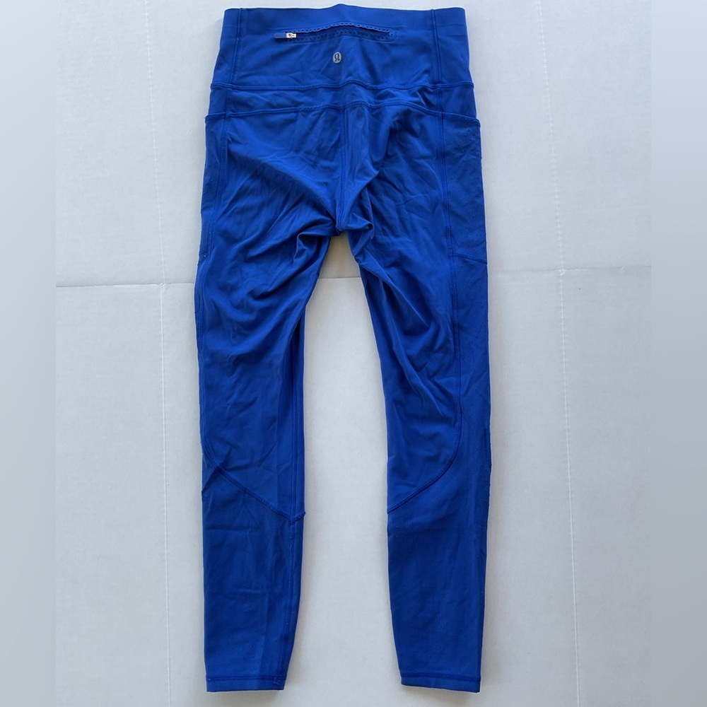 Lululemon Women’s Mind Over Miles Tight 25” Jet Stream Blue Leggings Size 4 - Picture 6 of 7